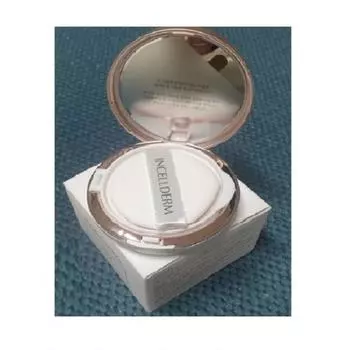 Inselderm кушон с хорошим покрытием, ампульный продукт Radiant Cotton + сменный блок, Нет. 23 Натуральный бежевый, 1 шт.