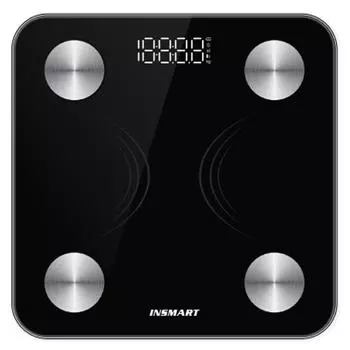 INSMART Цифровые весы для взвешивания человека Баланс тела Интеллектуальные Взрослый 180 кг Весы биоимпедансного анализа Умные весы для определения жира в теле Профессиональные весы