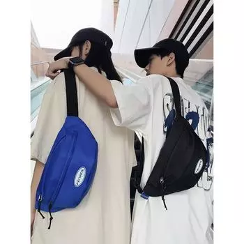 Instagram, модная брендовая нагрудная сумка для мужчин, маленькая японская сумка для отдыха, модная женская сумка через плечо, новая универсальная студенческая велосипедная поясная сумка