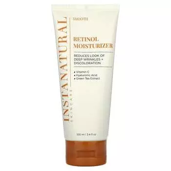 InstaNatural, увлажняющий крем с ретинолом, 3,4 жидких унции (100 мл)