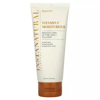 InstaNatural, Увлажняющий крем с витамином С, 3,4 жидких унции (100 мл)