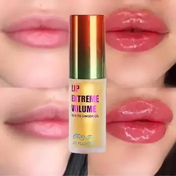 Instant Lip Plumper Serum — стойкое увлажняющее масло для придания губам объема и пухлости Ginger Lip Lubricant