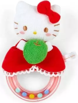Институт дизайна Найто Sanrio Baby Rattle Hello Kitty