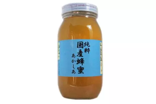 Институт исследований меда Ikuno Honey, отечественный мед Акашия, 1000 г золотой