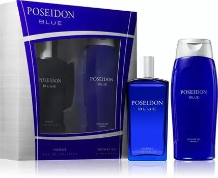 Instituto Espaol Poseidon Blue coffret cadeau pour homme TU прозрачный