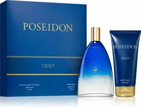 Instituto Espaol Poseidon Deep coffret cadeau pour homme TU прозрачный