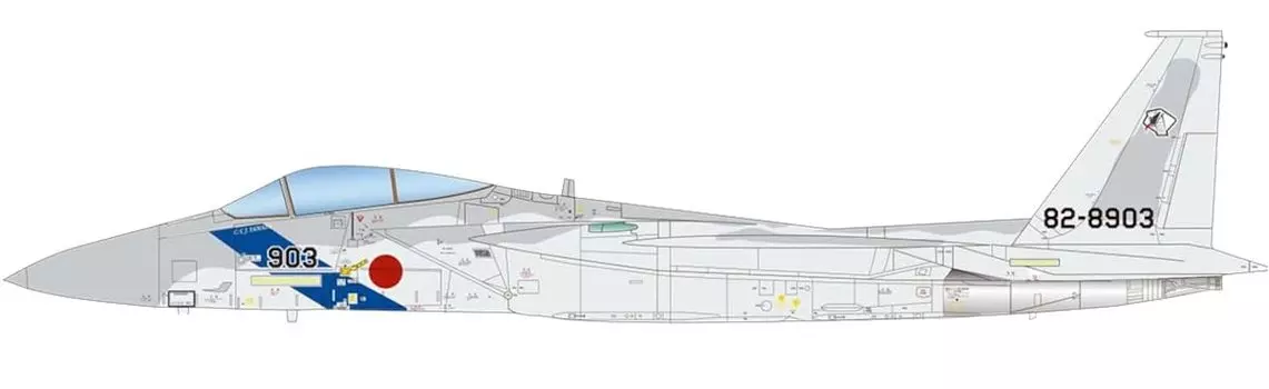 Инструкция по полету самолета PLATZ Air Force Eagle Aggressor, блок 903, детали ACMI включены Пластиковая модель 1/72 Самооборона F-15J AC-90 (Самолет)