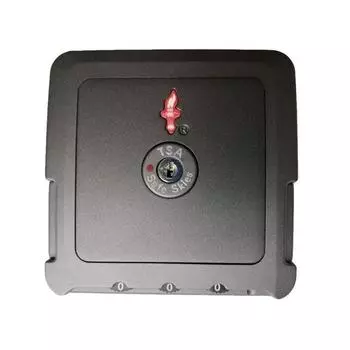 Инструмент безопасности 3-значный кодовый замок TSA Чемодан Кодовый замок для путешествий серый