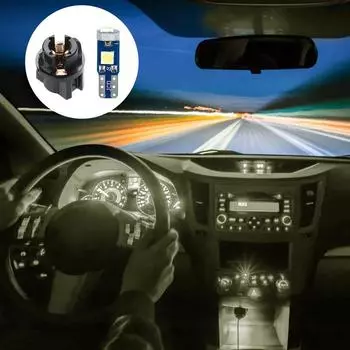 Instrument Cluster LED Lights 20pcs Gauge Cluster Light Super Bright 3030-SMD Chip Dash Light Bulbs For Cars And Motorcycles синий