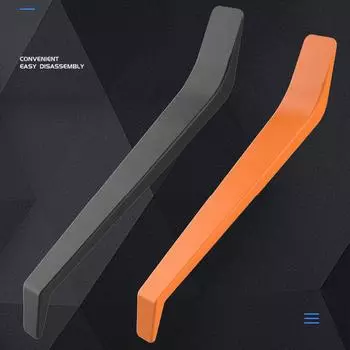 Инструмент для автоматической отделки, инструмент для снятия дверной панели, монтировка для автомобиля, инструмент для автоматической отделки двери, панели приборов, радио, аудио, динамиков оранжевый