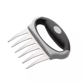 Инструмент для барбекю, нержавеющая сталь, коготь медведя, разделитель мяса, измельчитель, разделитель курицы, вилка, разделитель приготовленной пищи чёрный