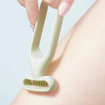 Инструмент для бритья для волос Безболезненная макрозащитная сетка Мягкий нежный острый косметический инструмент Удобный захват Нож для бритвы для волос под мышками для дома