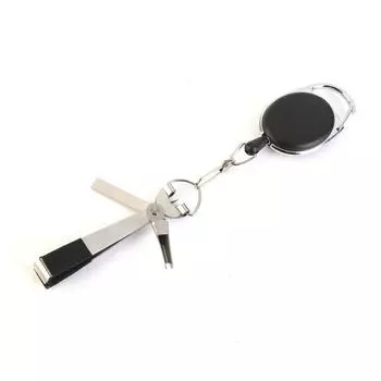 Инструмент для быстрого завязывания узлов для рыбалки, нержавеющая сталь 420, машинки для стрижки лески 4 в 1 с комбинированным втягивающим устройством Zinger