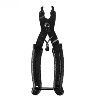 Инструмент для быстрого звена велосипедной цепи с крючками для велосипедных плоскогубцев MTB, зажим для дорожной велосипедной цепи, многозвенные плоскогубцы, волшебная пряжка, велосипедный инструмент чёрный