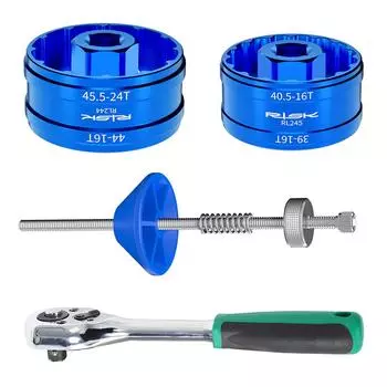 Инструмент для чашки нижнего кронштейна BB39-BB40.5 Самоизвлекатель кривошипа для ремонта велосипеда RL246