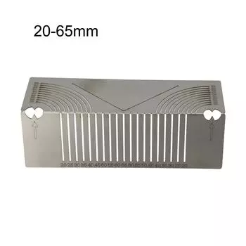 Инструмент для черчения с закругленными углами и квадратной трубкой Многофункциональная линейка для черчения 20-65 мм 20-80 мм Инструменты для деревообработки