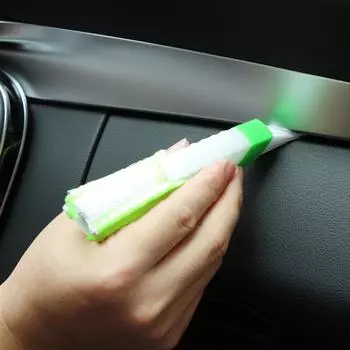Инструмент для чистки автомобильного кондиционера Многоцелевая пылевая щетка Автомобильные аксессуары Универсальная щетка для чистки салона