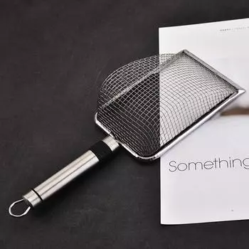 Инструмент для чистки домашних животных, металлический алюминиевый сплав, совок для кошачьего туалета, прочная ручка из нержавеющей стали, лопата для какашек для домашних животных 2.8X2.8mm