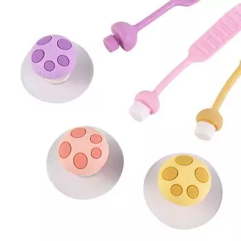 Инструмент для чистки Подъемное устройство в форме гриба Ручка для сиденья унитаза Подъемник для крышки Ручка для крышки унитаза yellow-2