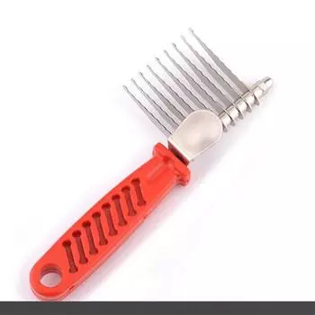 Инструмент для чистки шерсти питомца, расческа для груминга собаки