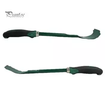 Инструмент для чистки скребка для газонокосилки, нескользящая ручка, дизайн для ухода за газонокосилкой, инструмент для удаления газонокосилки, аксессуар для чистки темно-зеленого