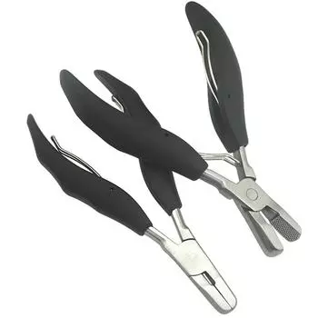 Инструмент для дробления волос Fusion Bond, щипцы для наращивания волос, инструмент для удаления наращенных волос для кератинового наращивания волос