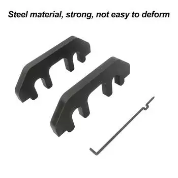 Инструмент для фиксации распределительного вала двигателя, инструмент для фиксации распределительного вала, сменный комплект инструментов для фиксации распределительного вала чёрный