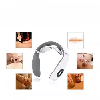 Инструмент для физиотерапии шейного отдела позвоночника Многофункциональный электромагнитный импульсный массажер для разминания шейного отдела позвоночника Интеллектуальный электрический массажер для шеи