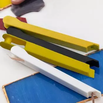 Инструмент для фольгирования витражей из меди, подходит для портативного ручного инструмента для фольгирования витражей из меди, ручной инструмент для фольгирования для фольгированной ленты 1/4 дюйма и 7/32 дюйма белый