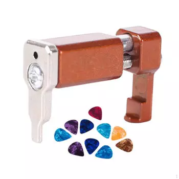 Инструмент для интонирования гитарного бриджа, электрические детали, прочные, простые в использовании для замены тюнера