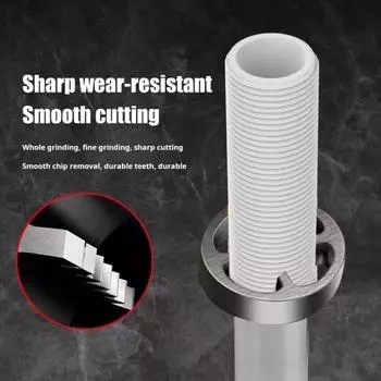 Инструмент для изготовления нити из ПВХ, электрическая дрель, устройство для нарезания резьбы на водопроводных трубах с 3