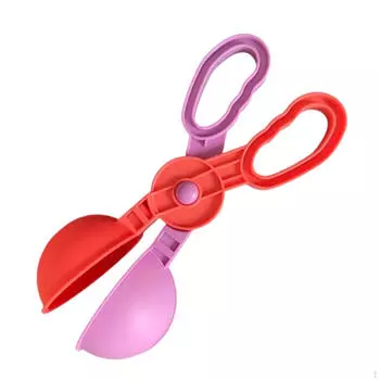 Инструмент для изготовления снежков с зажимом для снежной игры с ручкой и мячом для детей белый