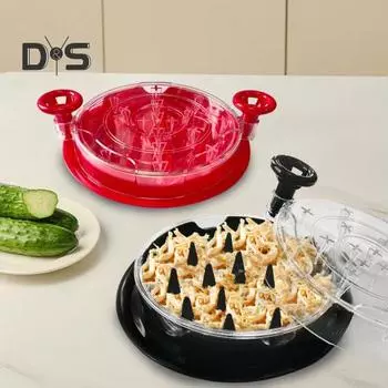 Инструмент для измельчения курицы Twist Large Мясорубка Видимый инструмент для измельчения курицы с эргономичной ручкой Измельчитель куриной грудки красный