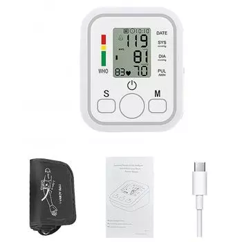 Инструмент для измерения пульса и артериального давления Здоровье Сфигмоманометр Пожилые люди No Voice