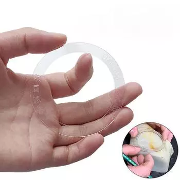 Инструмент для измерения размера кольца браслета: Нефрит, нефрит, нефрит, медовый воск, модель браслета овальной формы «благородный супруг», круг для рисования внутреннего диаметра 56-67