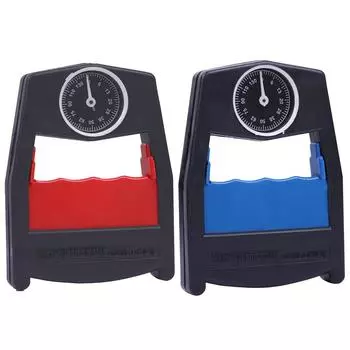 Инструмент для измерения силы, датчик силы, ручной динамометр, измеритель силы, ручная тренировка, усилитель предплечья 130 кг/287 фунтов красный