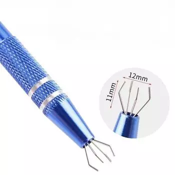 Инструмент для извлечения микросхем с 4 лапками, прецизионный захват для деталей, съемник для электронных компонентов, инструмент для ремонта гаек