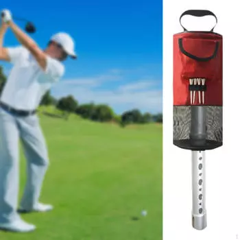 Инструмент для извлечения мячей для гольфа Shagger Grabber Accessories Pick up Tool Collector для красный