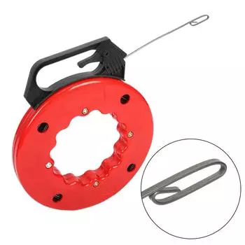 Инструмент для извлечения проволоки из рыболовной ленты, инструмент для извлечения кабеля, стальной инструмент для извлечения проволоки с двойным наконечником для стен и электропроводки