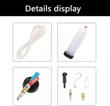 Инструмент для извлечения тормозной жидкости автомобиля, замена масла в гидроусилителе руля, инструмент для слива жидкости сцепления, набор оборудования, размер A / B