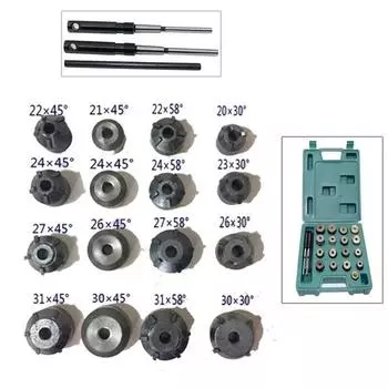 Инструмент для клапана мотоцикла Развертка седла клапана Резак для ремонта мотоцикла Набор инструментов для клапана Подходит CHINA