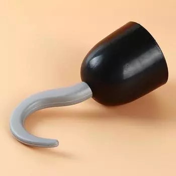 Инструмент для костюмированной вечеринки на Хэллоуин и особый пиратский крючок One Size чёрный