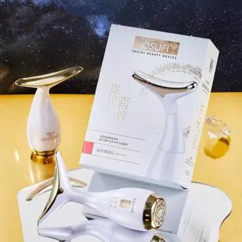 Инструмент для красоты, полезный, нежная звуковая волна, вибрация, инструмент для красоты, подтяжка, V-образный массажер для лица, массажный инструмент, товары для дома белый