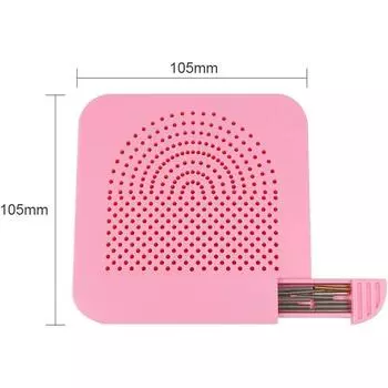 Инструмент для квиллинга Доска для квиллинга с коробкой для хранения булавок и направляющей для сетки Доска для квиллинга для изготовления бумажных полосок