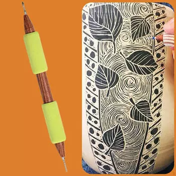 Инструмент для лепки керамики, пластилин, сделай сам, дерево, ручное украшение, художник, керамика Style A