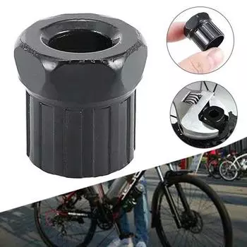 Инструмент для маховика. Втулка для установки и демонтажа вращающегося летающего маховика. Инструмент для разборки, установки и обслуживания велосипедного маховика. чёрный