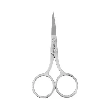 Инструмент для макияжа Маникюрные ножницы из нержавеющей стали Триммер для ресниц Кусачки для волос в носу Удаление волос на лице Остроконечные ножницы для бровей