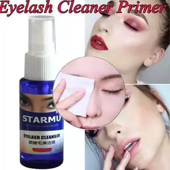 Инструмент для макияжа ресниц Быстросохнущий праймер для ресниц Клей для ресниц Праймер для наращивания ресниц Очиститель для ресниц прозрачный