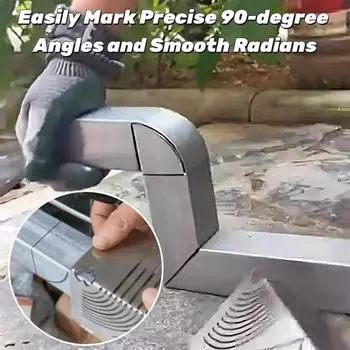 Инструмент для маркировки дуги под углом. Нержавеющая, устойчивая к коррозии многоцелевая труба. S