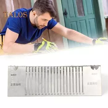 Инструмент для маркировки угловой дуги, регулируемый линейный дуговой разметчик двойного назначения, многоцелевой инструмент для маркировки металла для металлообработки, машиностроения, строительства S